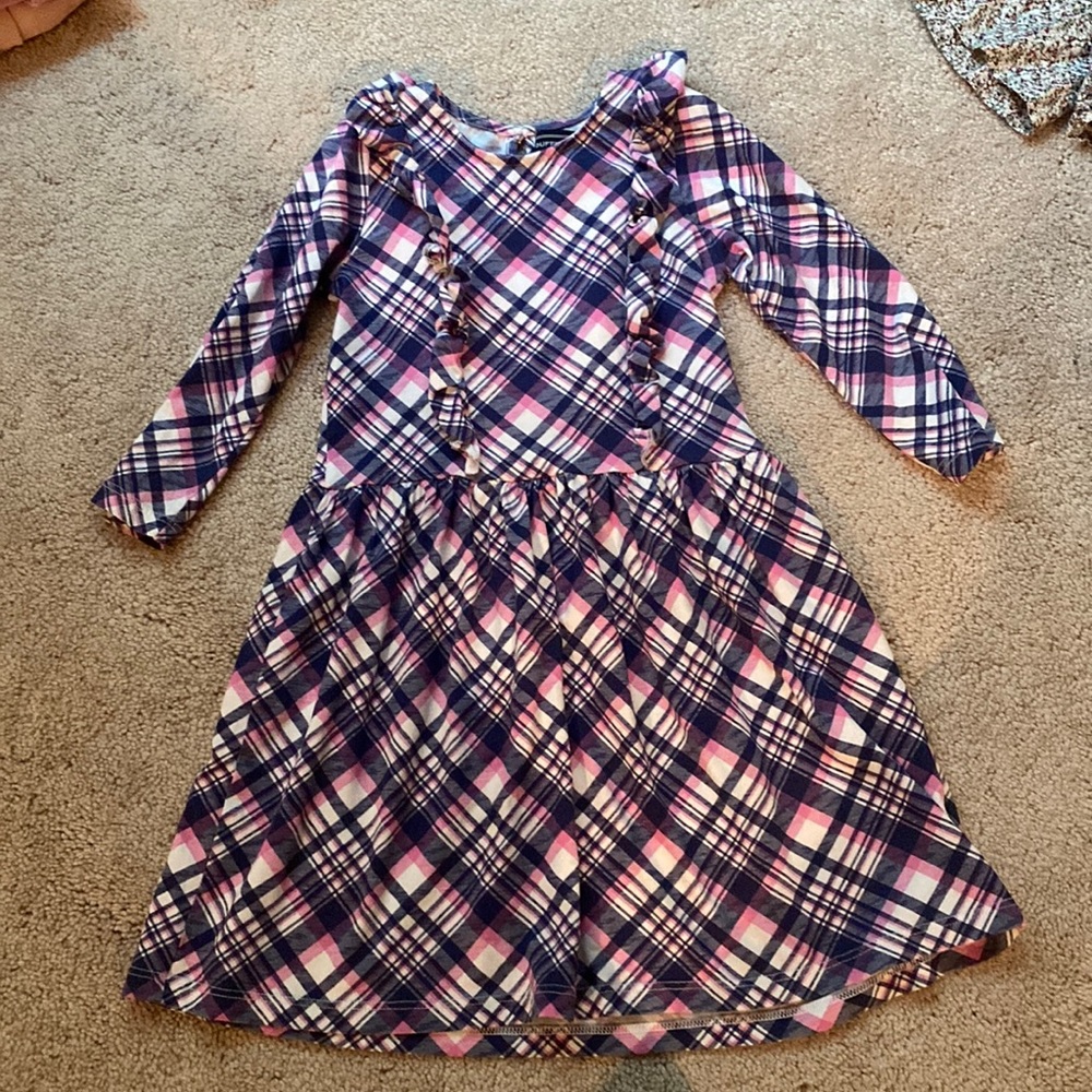 Duffield Lane plaid dress.